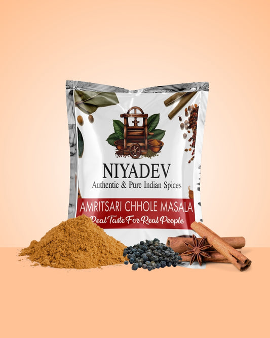 Niyadev pack of 9 Vegetarian Masala (10 gm each) Pouch